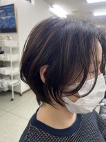 ヘアクリエイト エクセル美容室(Hair Create EXCEL) ひし形ショート