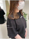髪質改善*ナチュラルイヤリングカラー*美髪【Zina S 札幌】