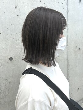 エフ(ef.) アッシュグレー／切りっぱなし/切りっぱなしボブ