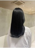 【haruka】艶髪暗髪/透ける暗髪/黒髪暗髪/韓国ヘア/地毛風カラー