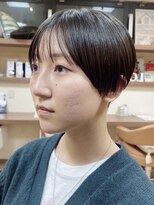 ラウンジ モリオ イケブクロ(Lounge MORIO Ikebukuro)&nbsp;刈り上げショートとシースルーバング＊