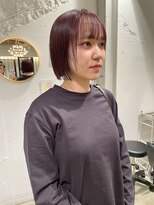クリアーオブヘアー 栄南店(CLEAR of hair) ボルドーカラー× bob/osumi