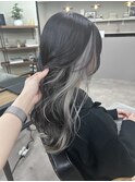 シルバーホワイトのインナーがかわいい!