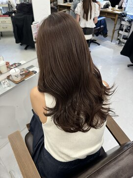 ハピネス 梅田茶屋町店(HAPPINESS) ロングレイヤー/韓国ヘア/髪質改善/顔まわり/ブリーチなし