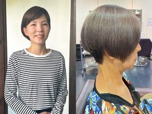 ◇柴田 とも子 : stylist◇品のある大人っぽショートでシルエット美を完全再現♪