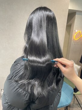 ゼスト クレス(ZEST Cres) 【立川cres小山』艶髪ブルーブラック