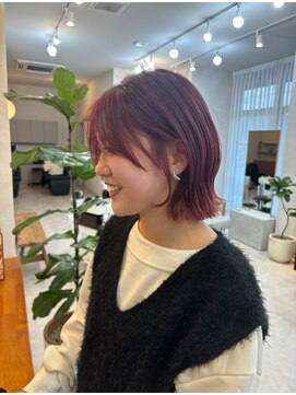 イルプロム 御厨店(illuprom.) 【illuprom.】カシスカラー(ブリーチベース)