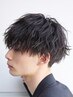 メンズカット+ツイストスパイラルパーマ+3stepトリートメント￥14500#仙台