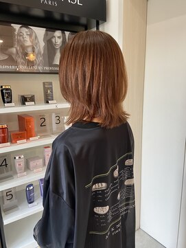 オーク 恵比寿(OAK) 低めレイヤーくびれスタイル