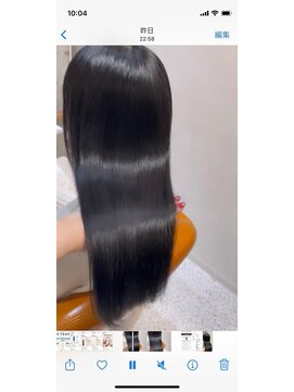 ジーナ 船橋(Zina) 髪質改善＊ロングレイヤーグレーベージュ＊美髪【Zina船橋】