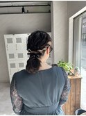 お呼ばれヘアアレンジ