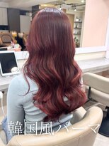 アミー 池袋(Ammy)&nbsp;パーマ/韓国風パーマ/コテ巻き風パーマ/レイヤーカット/池袋