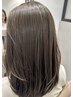 似合わせカット＋艶&透明感カラー＋シルクトリートメント　￥12,100