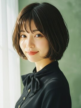 ライクバイコトナ 越谷(RIKE by kotona) 30代40代50代絶壁解消ひし形小顔前下がりショートボブ【越谷】