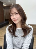 くびれ巻きレイヤースタイル/髪質改善