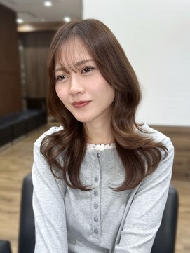 ハピネス クローバー 八木店(Happiness CLOVER) くびれ巻きレイヤースタイル/髪質改善