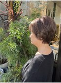 ふんわり白髪ぼかし