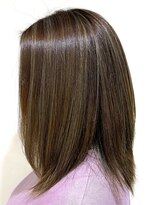 アズール 草加(azule)&nbsp;ハイライトカラー　ナチュラルブラウン　ブリーチ