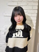 レーヴバイキートス(REVE by kiitos) 地下風ダークカラーとくびれ巻きで大人ヘア