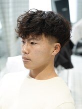 ヘア アトリエ ホロウ 堀江(HAIR ATELIER HOLLOW)&nbsp;Textured Flick Perm《ナチュラルフリックパーマ》