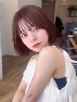 コート 青山(Cote)&nbsp;Cote 美髪/オリーブベージュ/セミディ/カットレイヤーボブ