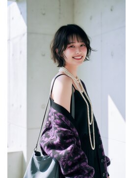 コートフィールエー(CO_T feel.a) 朝ラク！くせ毛風パーマボブ＊忙しい毎日に潤いと抜け感を