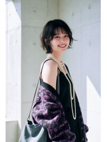 コートフィールエー(CO_T feel.a) 朝ラク!くせ毛風パーマボブ*忙しい毎日に潤いと抜け感を