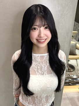 アンフィニー 仙台(ANFINI) 髪質改善ピンクベージュショート仙台レイヤー韓国前髪