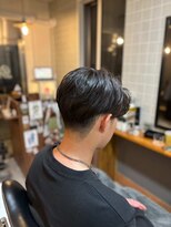 ザ ブライト バーバー(The BRIGHT BARBER)&nbsp;七三マッシュバリカン下 6mm グラデーション