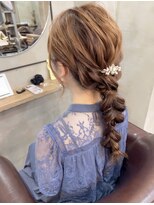 エレマルヤマ(ele maruyama) 《ele》定番編み下ろし/ 結婚式お呼ばれヘア