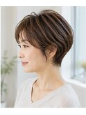 ひし形美人ショート
