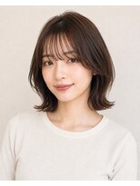 チャチャブラン アミー(cha-cha Blanc Amie)&nbsp;シースルーバングのくびれボブ