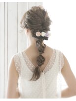 シャンプー ひろせ店(SHAMPOO)&nbsp;こなれ感が増す編み込みアレンジ