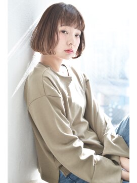 ヴィッカエコル (vicca 'ekolu) 《vicca 横山》抜け感×ツヤ×柔らかボブ