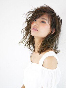 アース 大曽根店(HAIR&MAKE EARTH) 潮風を感じるドライな夏ウェーブ【EARTH大曽根】