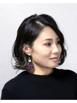 シャンプー(Shampoo) インナーカラー×ボブ