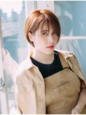 ナチュラルショートボブ【岡山】【倉敷】【中庄】