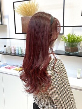 エイトヘアー(8 HAIR) ダークレッド