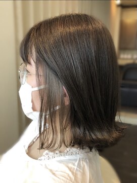 ヘアーサロン ノルテ(Hair Salon NORTE) グレイカラー/ブルーアッシュ/イヤリングカラー