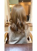 ラベージュミックスカール