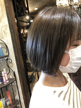 ヘアー クリエイト カルバリ(HAIR CREATE Calbari) フワっとレイヤーボブ