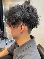 ザ マイル(The mile)&nbsp;ツイストスパイラルパーマメンズカットセンターパート