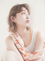 ジュール 大分(Joule)&nbsp;セクションカラー/ペールベージュ/透明感ボブ[大分駅]