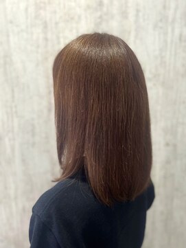 テトテ 門戸厄神店(tetote) 【tetote村山サロンスタイル】ナチュラルブラウンストレート