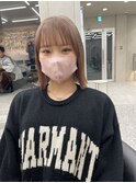 イメチェン/チェリーブラウン/フェミニン/ダークアッシュ/束感