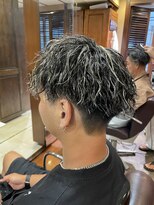 リットジェンツ 千葉(Lit Gents)&nbsp;ハイライト&ツイストスパイラルパーマ