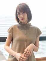 イオ 本厚木(io)&nbsp;大人かわいいボブシースルーバング小顔似合わせカットイメチェン
