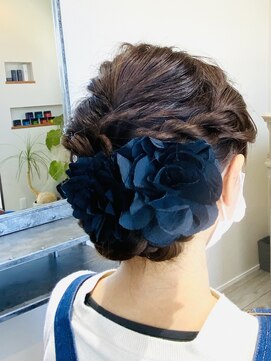 チチヘアーデザイン 竜王駅前店(ChiChihairdesign) 大人アップスタイル