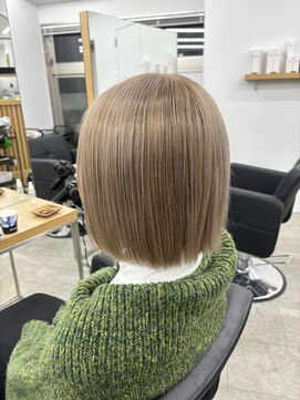 エイト 恵比寿店(EIGHT ebisu) 透明感ベージュラベンダーブラウンオリーブグレージュ