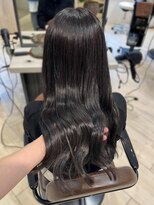 髪質改善　艶カラー　アッシュカラー　透明感　20代30代